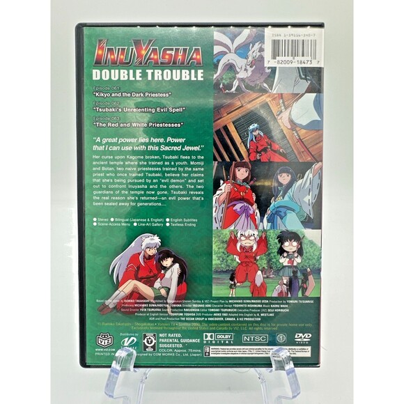 InuYasha Volume 21 Double Trouble DVD Anime – Complete VIZ Video - Picture 3 of 4